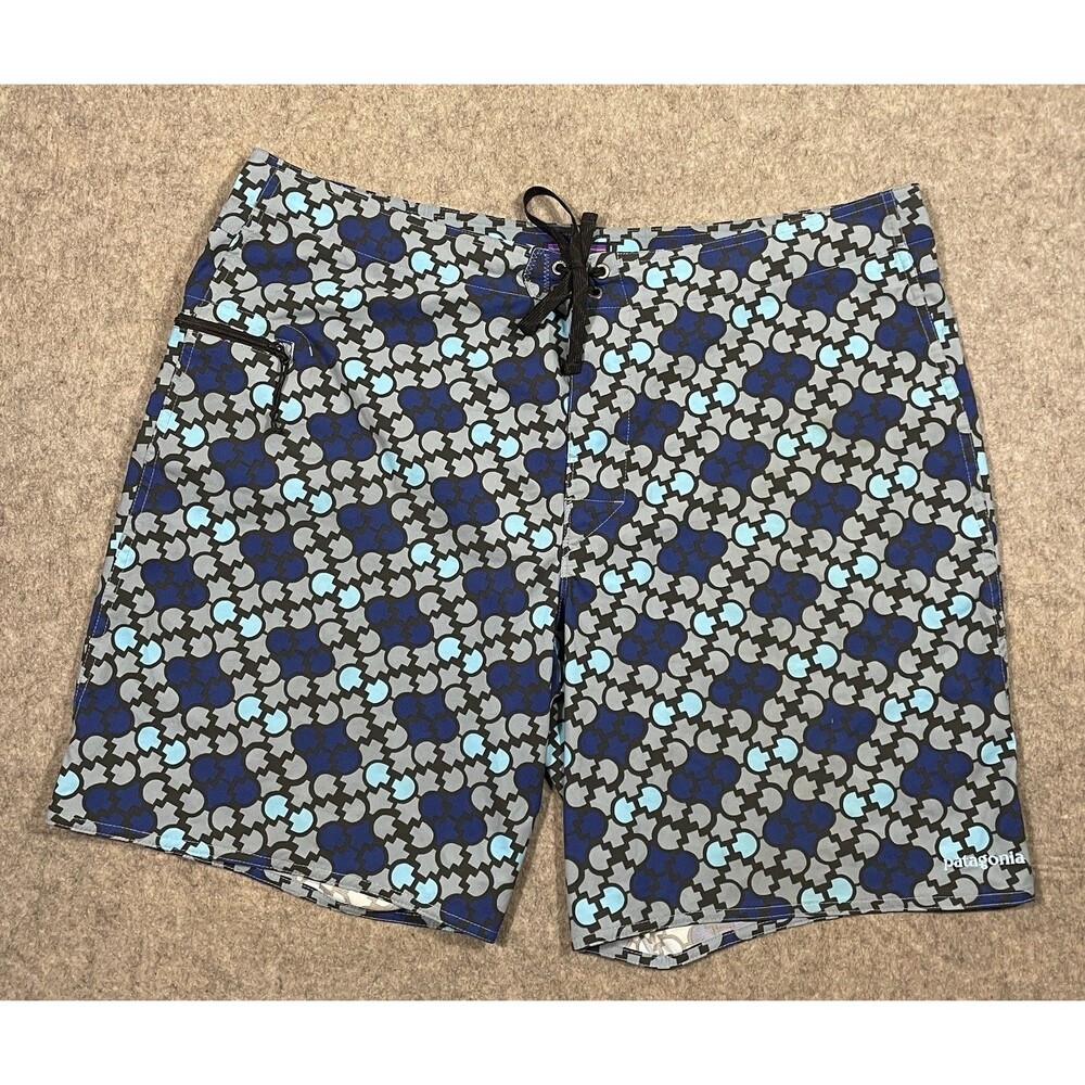 Patagonia Men’s Stretch Planing Board Shorts Blue Style 86530 Size 40 9”